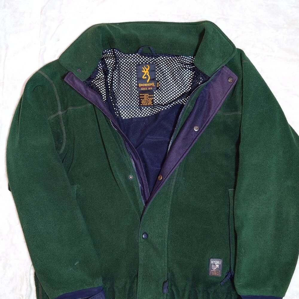 Browning Men’s Green Outdoor Jacket  – Men’s Medium
